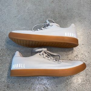 NOBULL Canvas Ivory Gum Trainers